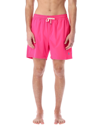 Polo Ralph Lauren Mens Pink Traveller Mid-rise Stretch-recycled Polyester Swim Shorts M In Pink