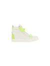 Giuseppe Zanotti Round-headed Sports Shoes In Vague Bianco