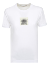 Stella Mccartney Logo Label Cotton Jersey T-shirt In White