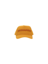 Dsquared2 Baseball Cap With Logo In Mustard