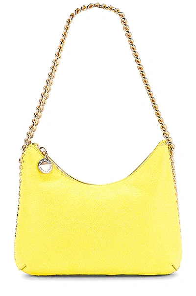 Stella Mccartney Shoulder Bags Falabella Eco Suede Canary In Yellow
