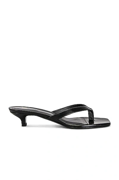 TOTÊME FLIP FLOP WITH HEEL SANDAL