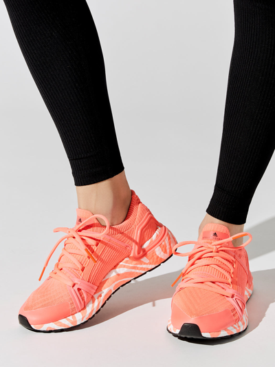 Adidas By Stella Mccartney Asmc Outdoor Boost 2.0运动鞋 In Cblack Actora Ftwwht