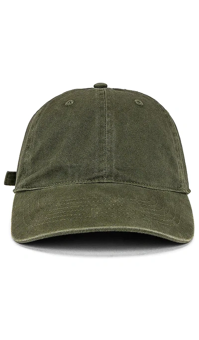 John Elliott Dad Hat In Olive