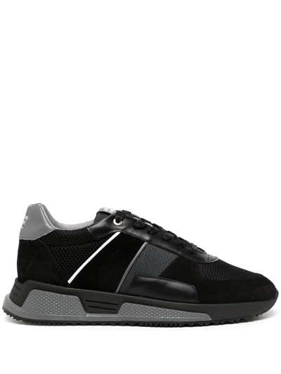 Android Homme Mesh-panel Detail Sneakers In Black