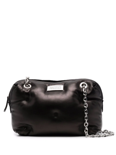 Maison Margiela Glam Slam Quilted Shoulder Bag In Black