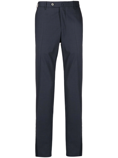Pt01 Mid-rise Slim-fit Chinos In Blue