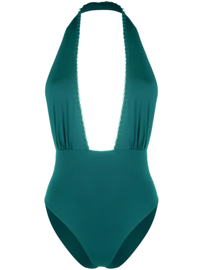 La Perla Etole No Wire Swimsuit In Verde