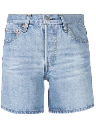 Levi's 501 Mid-thigh Denim Short In Tinted Denim