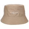 Philippe Model Bucket Hat Noed Nylon In Beige