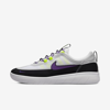 Nike Sb Nyjah Free 2 Skate Shoes In Black,white,lilac,wild Berry