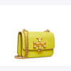 Tory Burch Kleine Eleanor Tasche In Island Chartreuse