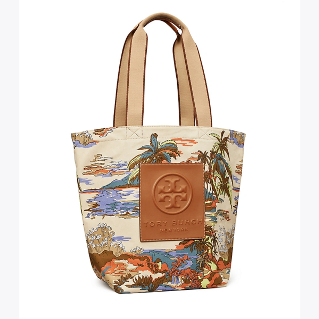 Tory Burch Ella Printed Market Tote（Tory Burch Ella Printed