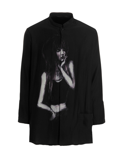 Yohji Yamamoto 'stand Cb.woman' Shirt In Black