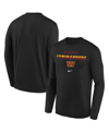 Nike Big Boys  Black Washington Commanders Team Color Split Long Sleeve T-shirt In Black