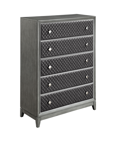 Homelegance Meredith Chest In Gray