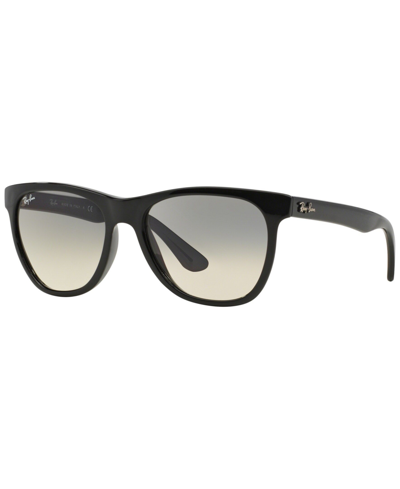 Ray Ban Rb4184 Sunglasses Black Frame Grey Lenses 54-17 In Schwarz