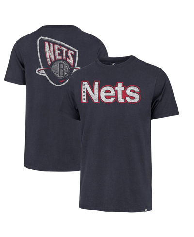 47 Brand Men's '47 Navy Brooklyn Nets 2021/22 City Edition Mvp Franklin T-shirt