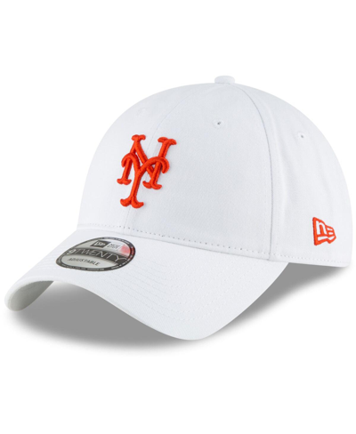New Era Men's  White New York Mets Fashion Core Classic 9twenty Adjustable Hat