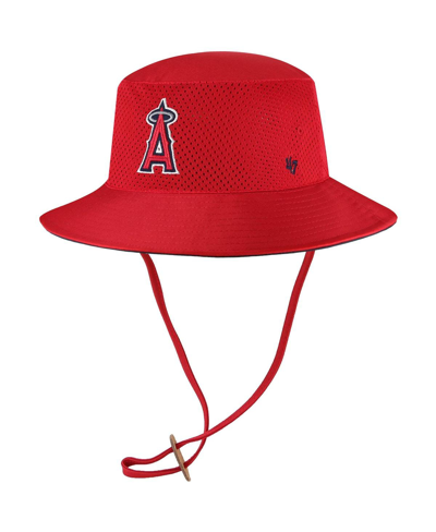 47 Brand Men's '47 Red Los Angeles Angels Panama Pail Bucket Hat