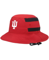 Adidas Originals Adidas Scarlet Nebraska Huskers 2021 Sideline Aeroready Bucket Hat In Crimson