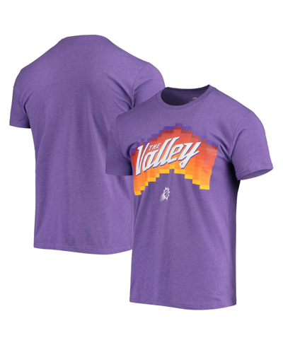 Sportiqe Men's  Purple Phoenix Suns The Valley Pixel City Edition Davis T-shirt