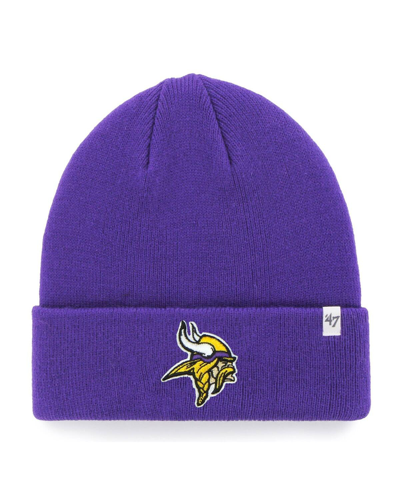 47 Brand Men's '47 Purple Minnesota Vikings Primary Basic Cuffed Knit Hat