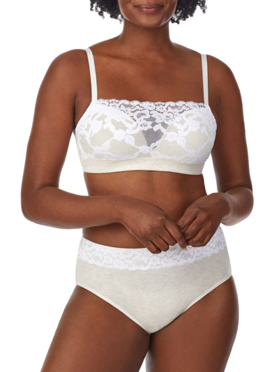 Le Mystere Cotton Touch Wireless Bra In Brown