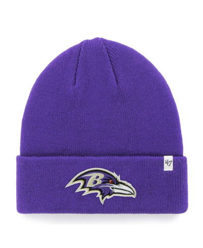47 Brand Men's '47 Purple Baltimore Ravens Secondary Basic Cuffed Knit Hat