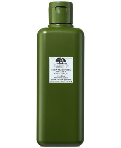 Origins Dr. Andrew Weil For  Mega-mushroom Relief & Resilience Soothing Treatment Lotion, 6.7 Oz. In No Color