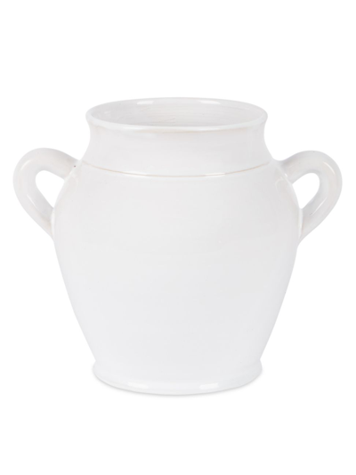 Etúhome Small Terracotta French Confit Pot In White