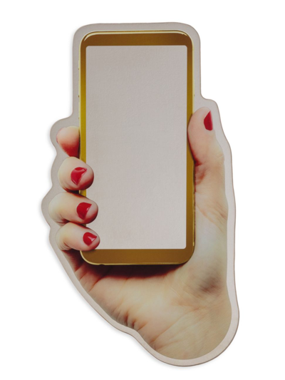 Seletti Toilet Paper Selfie Mirror In N/a