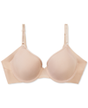 Warner's Warners No Side Effects Underarm And Back-smoothing Underwire Lightly Lined T-shirt Bra Ra3081a In Toasted Almond