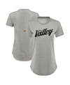 Sportiqe Women's  Gray Phoenix Suns 2021/22 City Edition Phoebe T-shirt In Gray