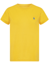 Polo Ralph Lauren Ralph Lauren Polo Short Sleeve T-shirt In Yellow