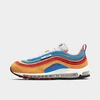 Nike Men's Air Max 97 Se Amrc Casual Shoes In Pollen/orange/light Photo Blue
