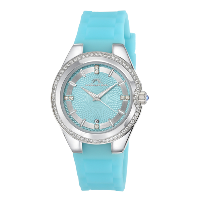 Porsamo Bleu Guilia Quartz Blue Dial Ladies Watch 1122cgur In Blue/silver Tone