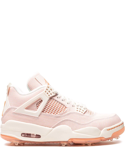 Jordan 4 Retro Golf Trainers In Pink