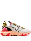 Nike React Vision "summit White/siren Red" Sneakers In Weiss