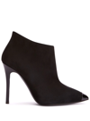 Giuseppe Zanotti Pointed-toe Ankle Boots In Schwarz