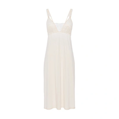 La Perla Women's Short Nightgown In Alabaster/ Off White