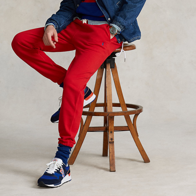 Ralph Lauren The Rl Fleece Sweatpant In Rl 2000 Red