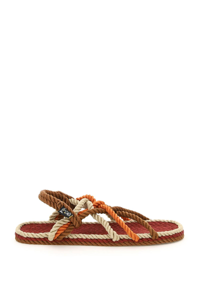 Nomadic State Of Mind Multicoloured Jc Rope Sandals In Multi-colored