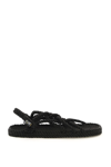 Nomadic State Of Mind Double Decker Jc Platform Sandals In Black