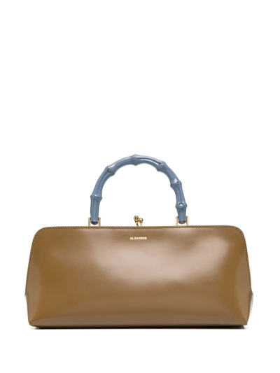★ JIL SANDER ★ GOJI BAMBOO SMAL トートバッグ Goji mini bamboo leather tote | JIL SANDER | 네타포르테
