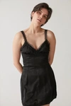 Urban Outfitters Uo Ginny Lace Trim Slip Dress In Purple | ModeSens