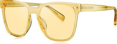 Bolon Gold Mask Unisex Sunglasses Bl3018 B60 In Gold Tone