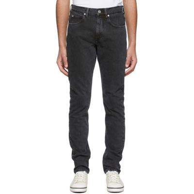 Isabel Marant Jack Five-pocket Jeans In Faded Black