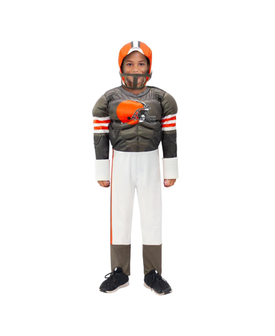 Jerry Leigh Youth Boys Brown Cleveland Browns Game Day Costume