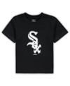 OUTERSTUFF INFANT BOYS AND GIRLS BLACK CHICAGO WHITE SOX PRIMARY TEAM LOGO T-SHIRT